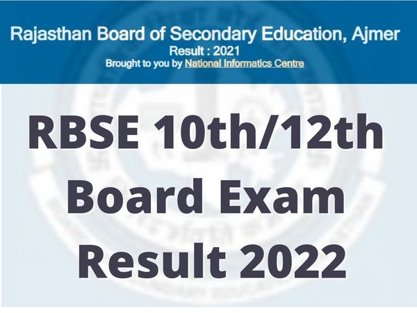 rbse 2022 exam date, rajasthan board result 2022