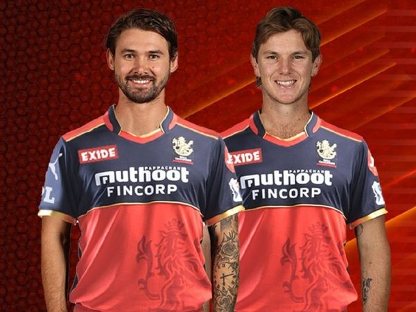 Kane Richardson and Adam Zampa