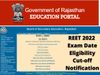 reet 2022, reet application form, reet 2022 application form, reet 2022 exam dat