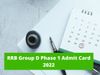 RRB Group D Admit Card 2022 likely to be out soon, know tentative dates and how to download