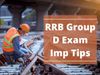 Railway RRB Group D exam tips and trics