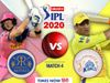 Rajasthan Royals vs Chennai Super Kings LIVE Score