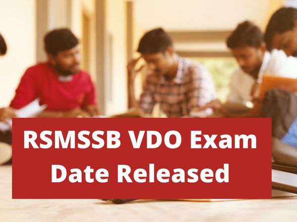 rsmssb vdo recruitment 2021, rsmssb vdo recruitment, 