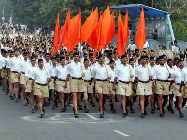  world family day : RSS initiative mass lunch for eight lakh people