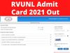 rvunl admit card 2021 download link