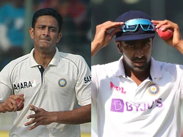 Anil Kumble R Ashwin 