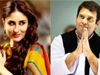 Kareena Kapoor, Rahul Gandhi