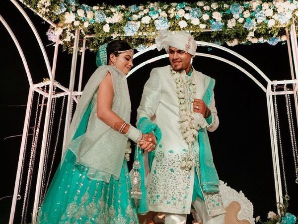 Rahul Chahar marries Ishani Johar