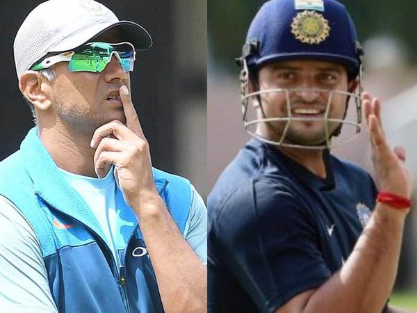 Rahul Dravid and Suresh Raina