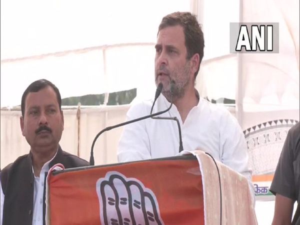 UP Election 2022 Rahul Gandhi addresses a rally in Amethi and Attacks on modi govt on the issue of employment 