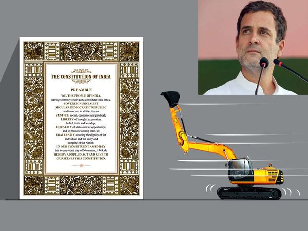 India's constitutional values were demolished, Rahul Gandhi's appeal to PM - stop the bulldozer of hatred