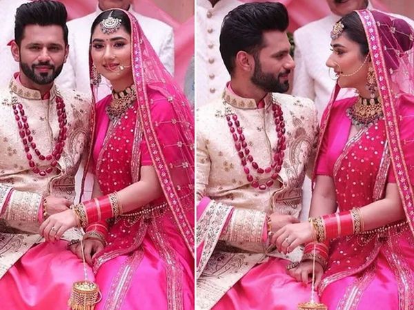 Rahul Vaidya and Disha Parmar