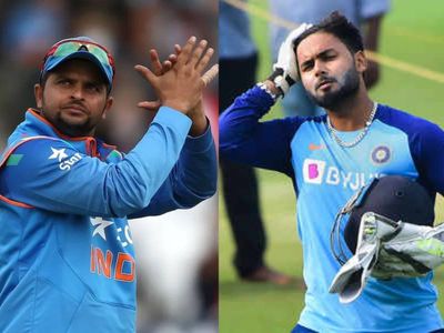 Suresh Raina Rishabh Pant Suresh Raina Rishabh Pant