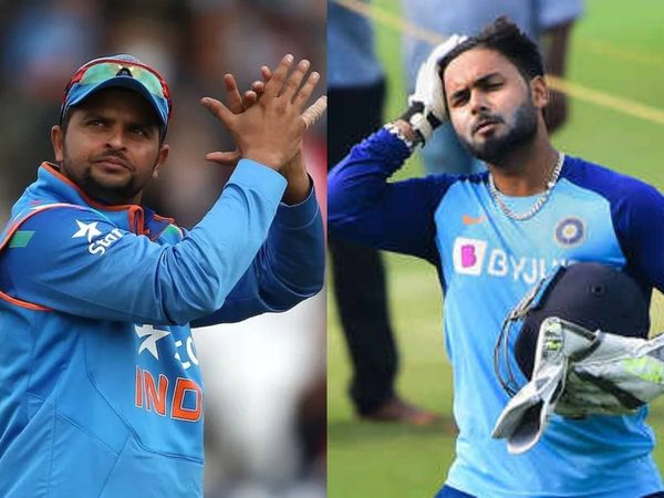 Suresh Raina Rishabh Pant