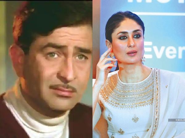 Raj Kapoor and Kareena Kapoor