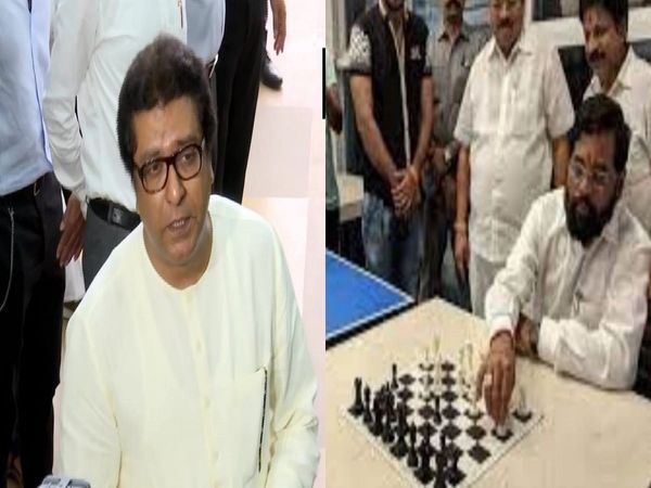 Raj Thackeray and Eknath Shinde