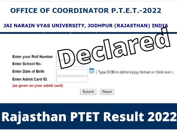rajasthan ptet 2022 answer key