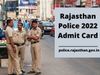 rajasthan police constable admit card link download