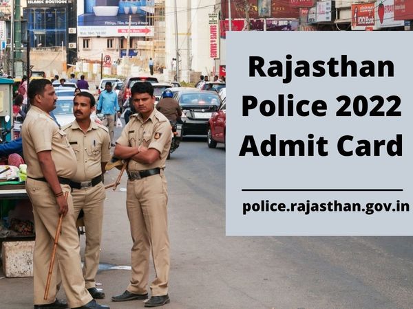 rajasthan police constable admit card link download