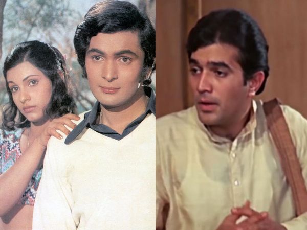 Rishi Kapoor and Rajesh Khanna