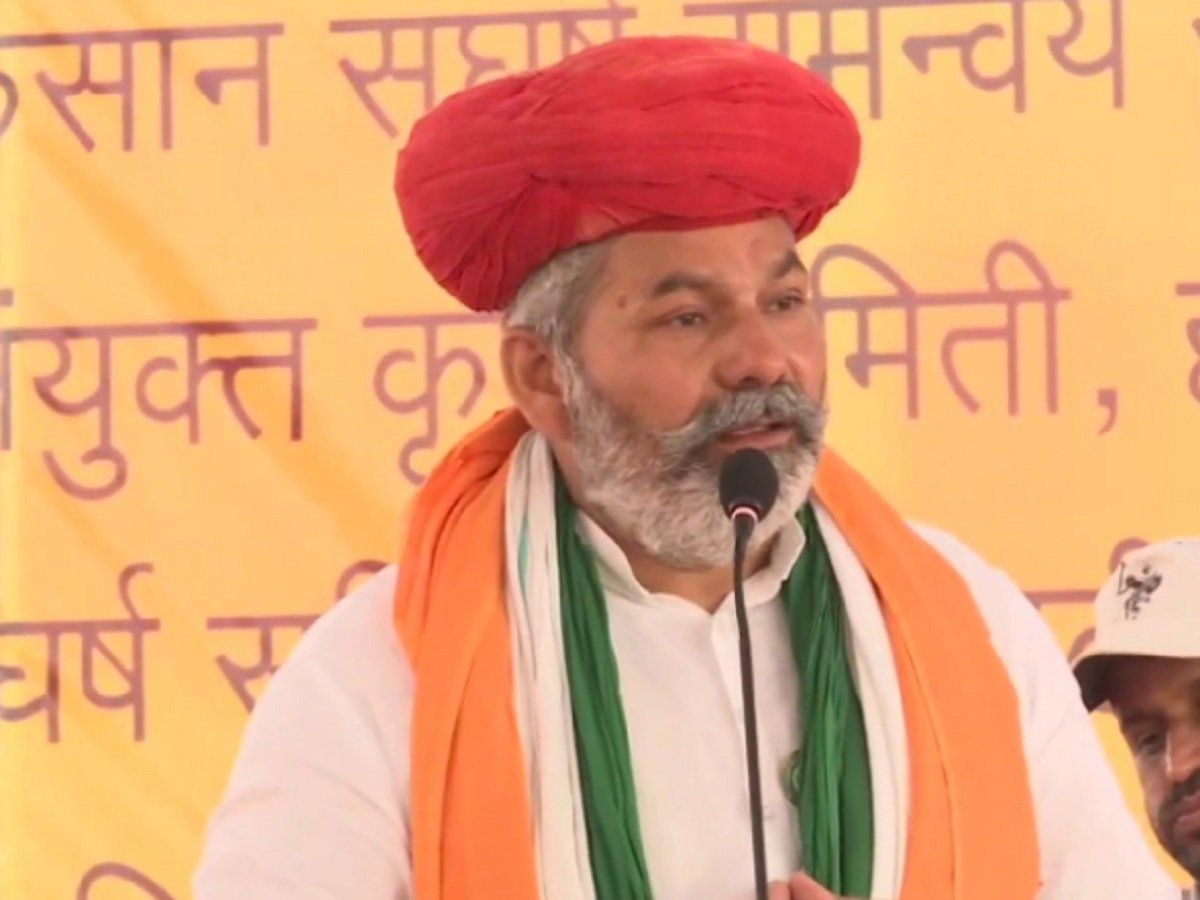 Rakesh Tikait says Govt of India should mend its ways and bring a law