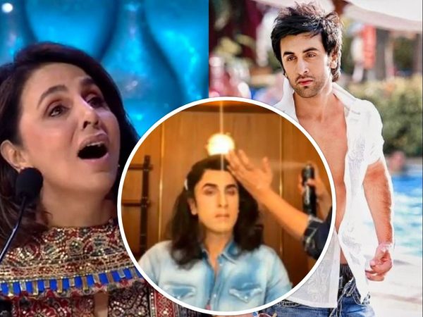 Ranbir Kapoor women look and Neetu Kapoor
