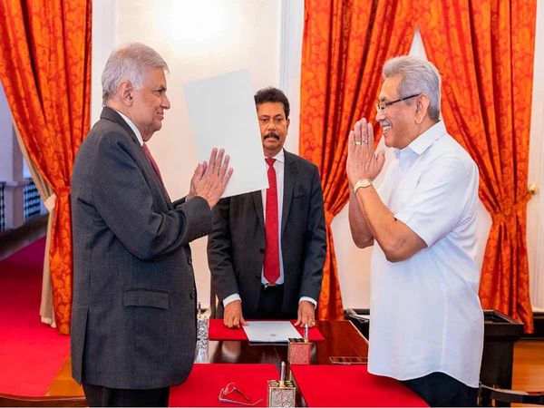 Sri Lankan President Gotabaya appointed Prime Minister Ranil Wickremesinghe as Finance Minister