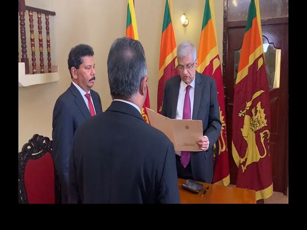 Prime Minister Ranil Wickremesinghe took oaths as Acting President of Srilanka