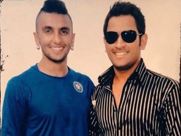 Ranveer Singh MS Dhoni rare pictures 13 year back both meet for Add Film,