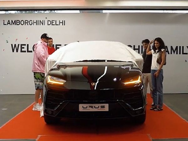 Rapper Badshah Brings Home New Lamborghini Urus