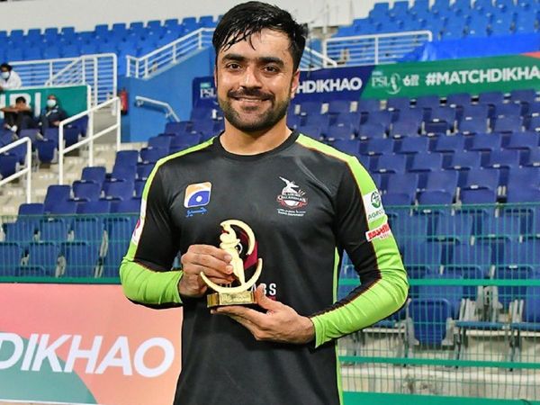 Man of the match Rashid Khan