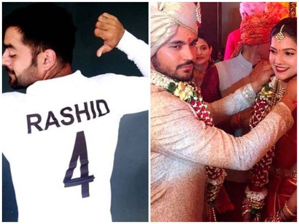 Rashid Khan and Manish Pandey