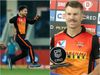 Rashid Khan and David Warner