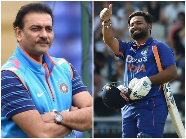 Ravi Shastri praises Rishabh Pant