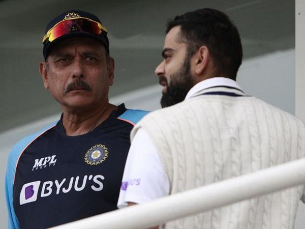 Ravi Shastri and Virat Kohli