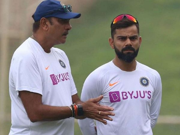Ravi Shastri and Virat kohli