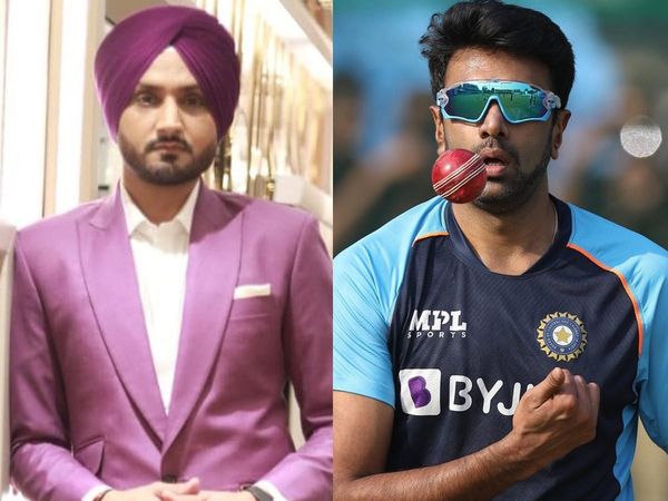 Harbhajan Singh and Ravichandran Ashwin 