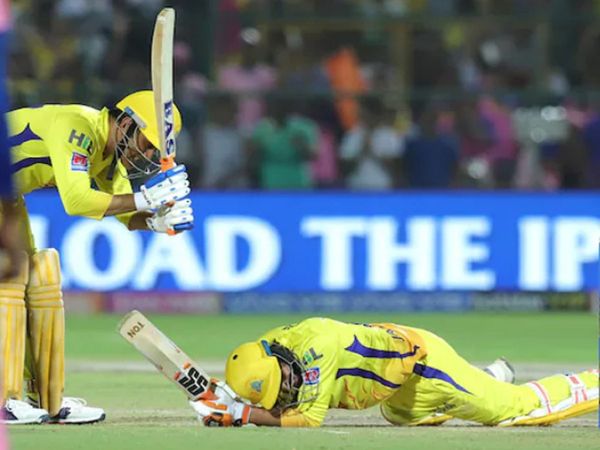 MS Dhoni Ravindra Jadeja