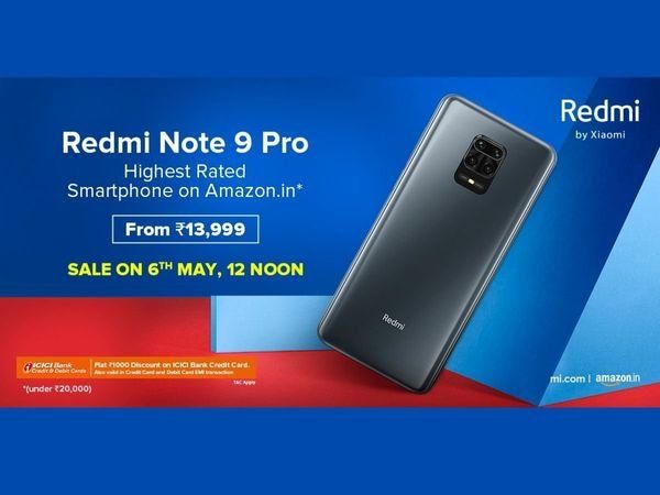 Redmi Note 9 Pro goes on sale,