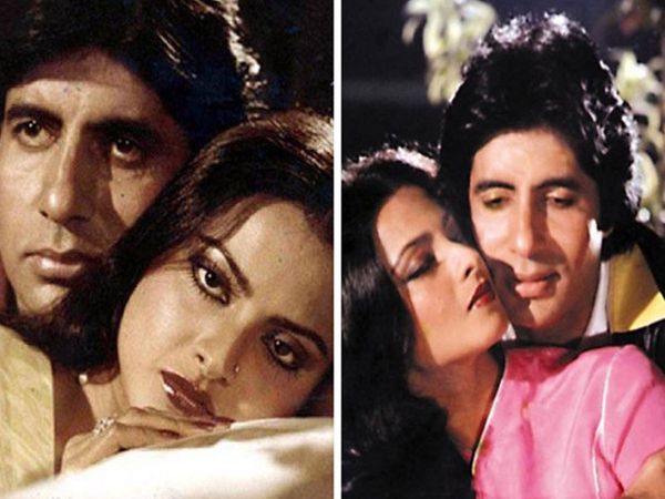 Rekha and Amitabh