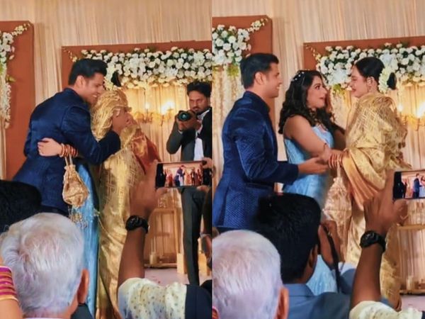 Rekha at Neil Bhatt Aishwarya Sharma Reception 