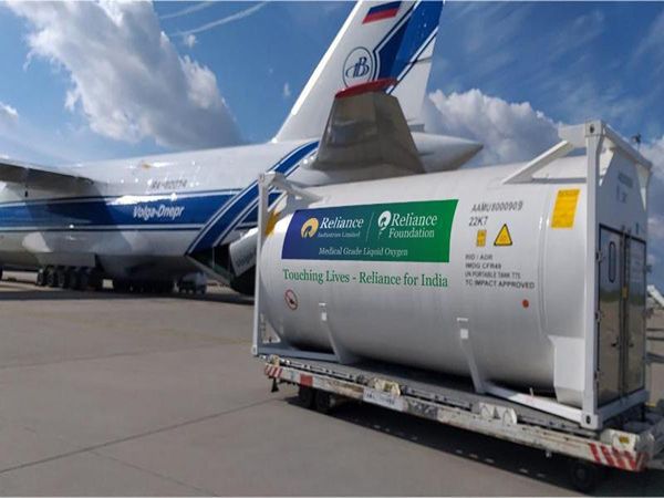 Reliance's Mission Oxygen: Airlift carried 24 tankers to carry 1000 MT oxygen to patients 