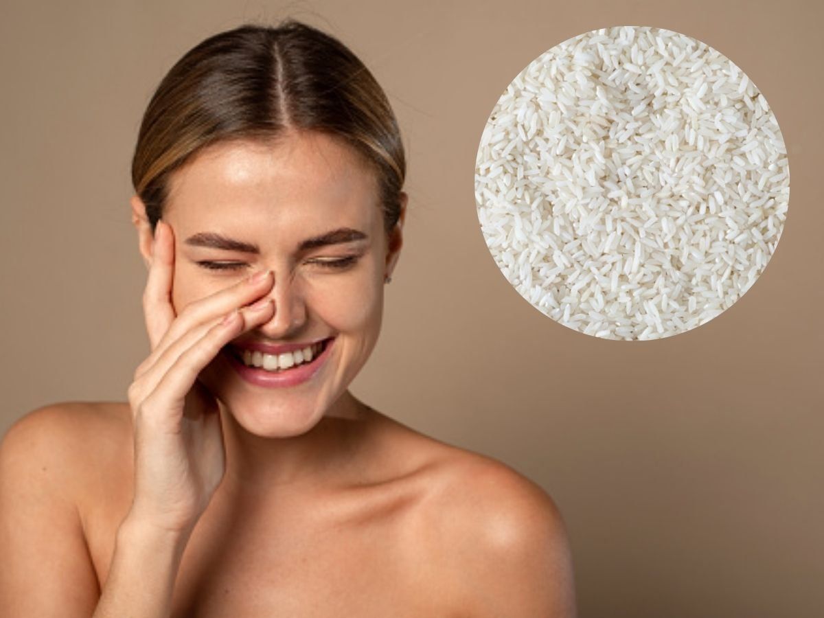 Rice Paste for Face rice flour face pack for skin whitening