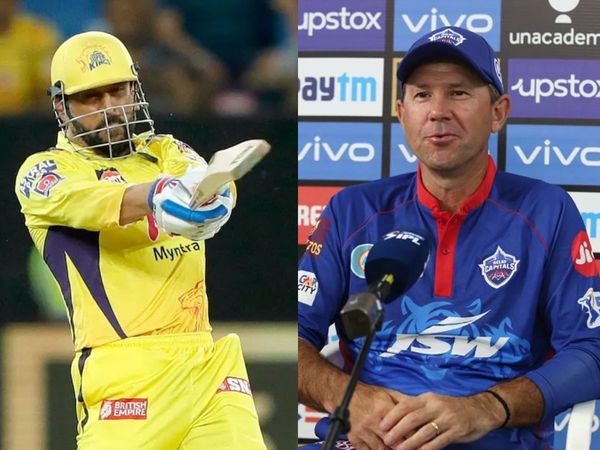 MS Dhoni and Ricky Ponting 