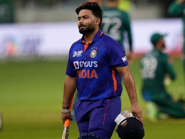 Rishabh Pant in India vs Pakistan Match