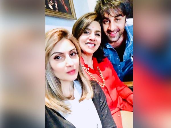 Ridhma Kapoor, Ranbir Kapoor And Neetu Kapoor