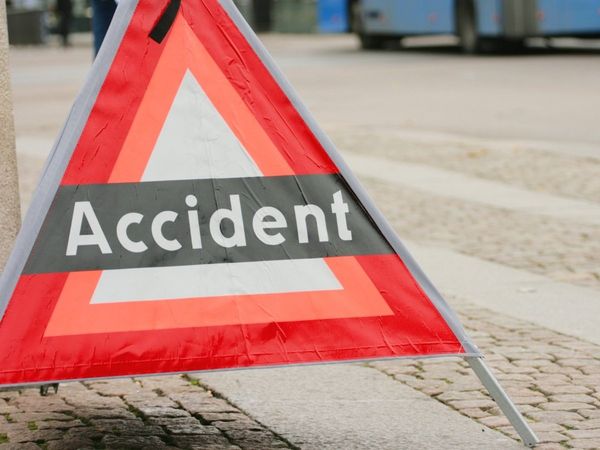 road accident on Expressway