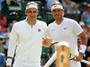 Roger Federer and Rafael Nadal