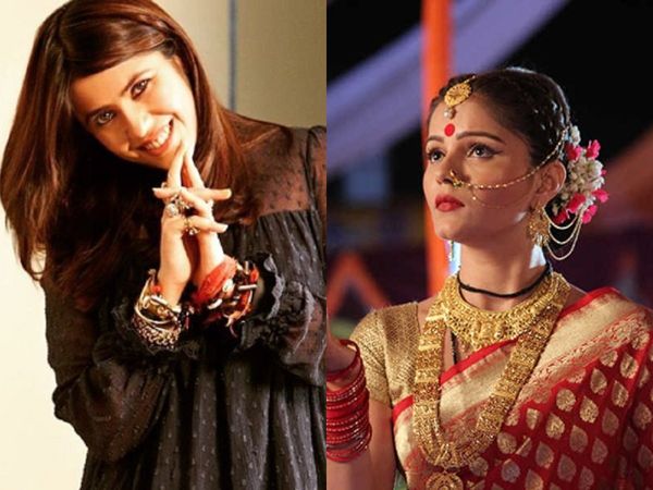 Rubina Dilaik and Ekta Kapoor