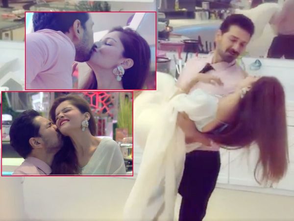 Rubina dilaik Abhinav shukla Romantic Lip Kiss In bigg boss 14 Watch Video